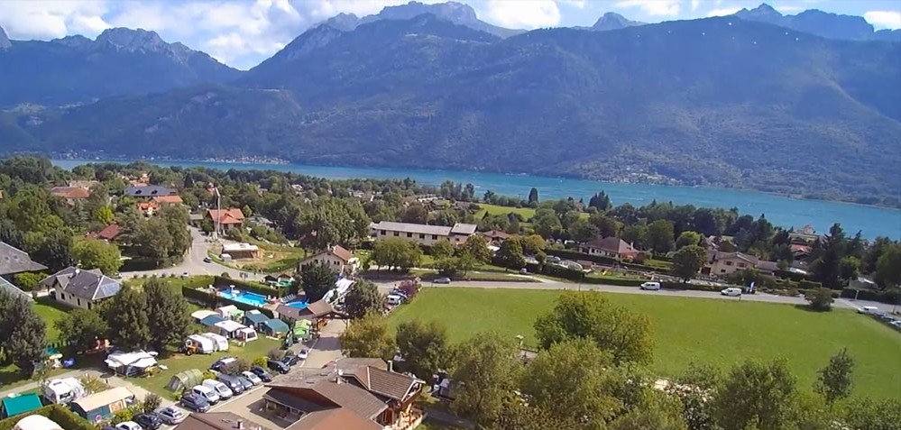 Annecy, destination camping